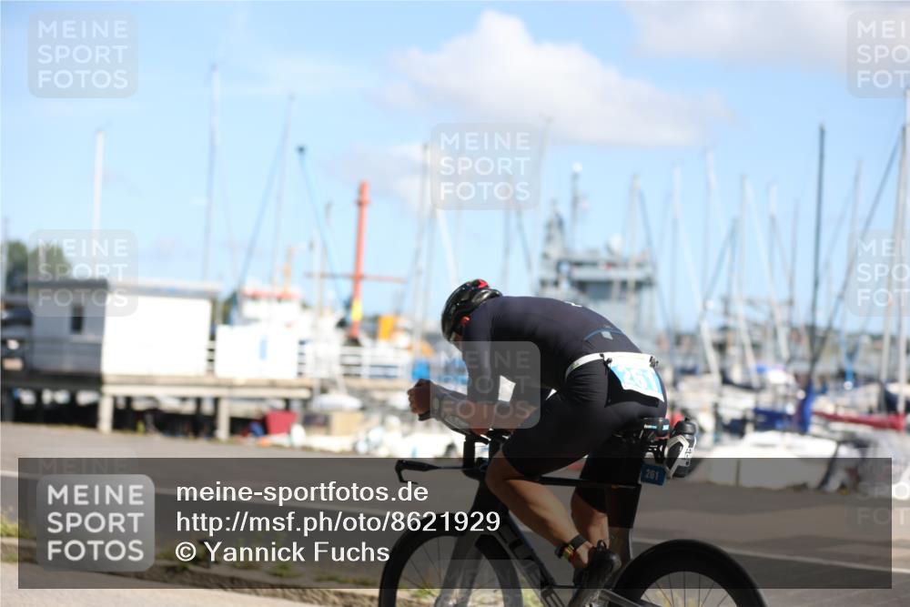 17.08.2025 - KN Förde Triathlon 2025 Yannick Fuchs http://msf.ph/oto/8621929 17.08.2025 10:58:48 Radfahren 261 meine-sportfotos.de