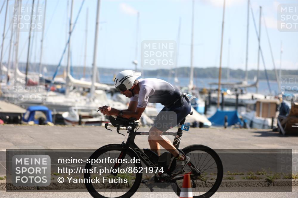 17.08.2025 - KN Förde Triathlon 2025 Yannick Fuchs http://msf.ph/oto/8621974 17.08.2025 11:01:35 Radfahren 266, 269, 274, 278, 266 meine-sportfotos.de