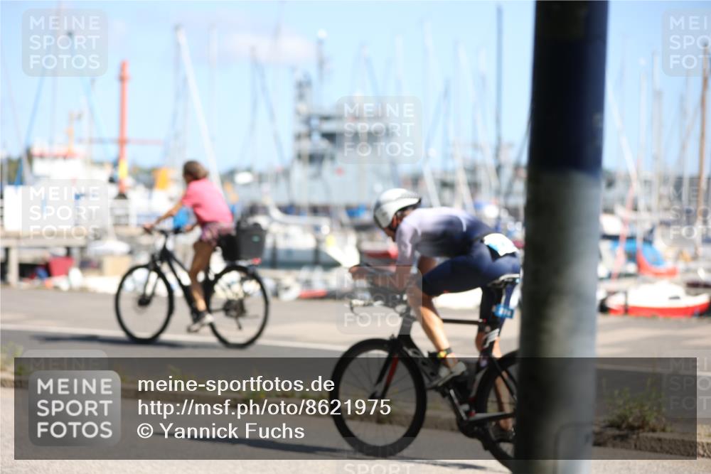 17.08.2025 - KN Förde Triathlon 2025 Yannick Fuchs http://msf.ph/oto/8621975 17.08.2025 11:01:36 Radfahren 267, 269, 274, 278, 266 meine-sportfotos.de