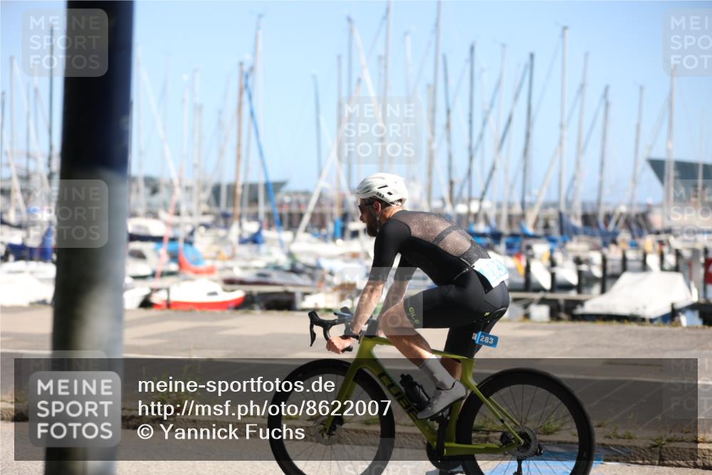 17.08.2025 - KN Förde Triathlon 2025 Yannick Fuchs http://msf.ph/oto/8622007 17.08.2025 11:02:27 Radfahren 270, 272, 275, 283, 265 meine-sportfotos.de