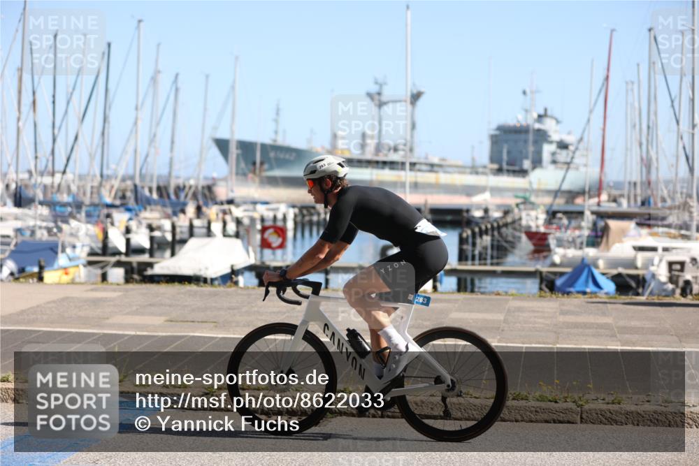 17.08.2025 - KN Förde Triathlon 2025 Yannick Fuchs http://msf.ph/oto/8622033 17.08.2025 11:03:09 Radfahren 263, 269, 278, 287, 273, 280 meine-sportfotos.de