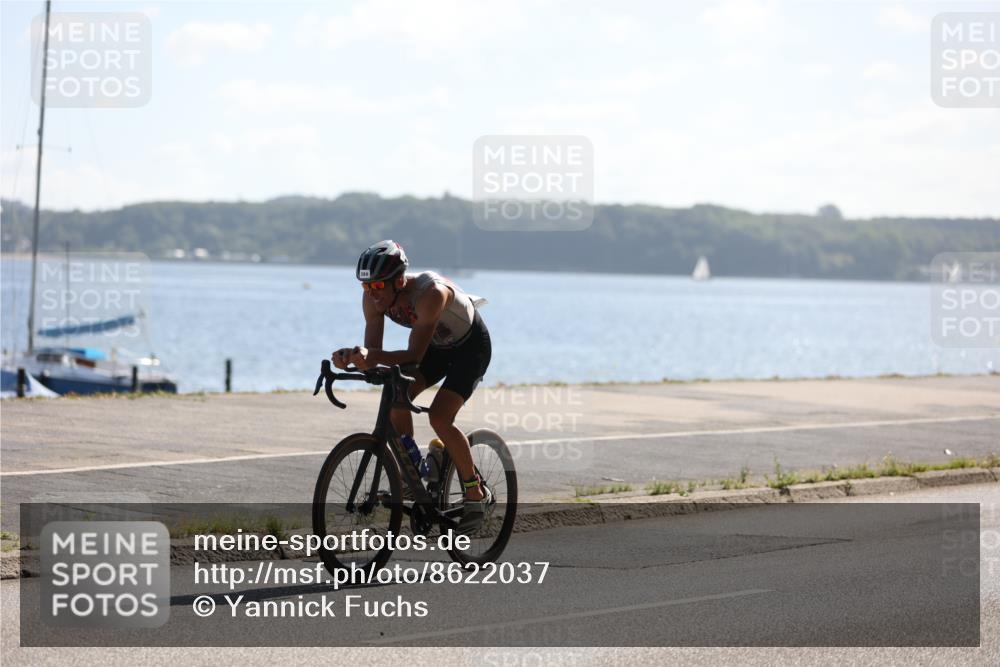 17.08.2025 - KN Förde Triathlon 2025 Yannick Fuchs http://msf.ph/oto/8622037 17.08.2025 11:03:31 Radfahren 271, 284 meine-sportfotos.de