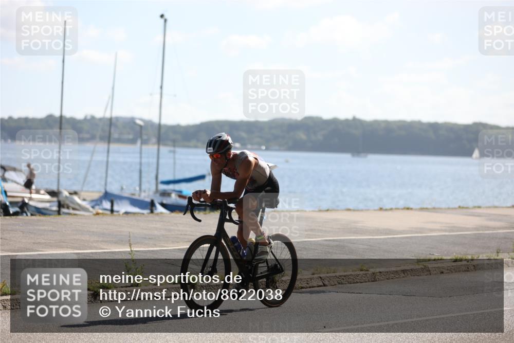 17.08.2025 - KN Förde Triathlon 2025 Yannick Fuchs http://msf.ph/oto/8622038 17.08.2025 11:03:31 Radfahren 271, 284 meine-sportfotos.de