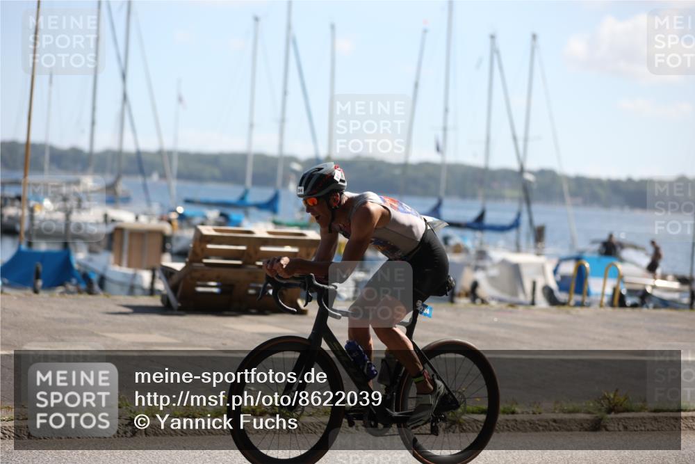 17.08.2025 - KN Förde Triathlon 2025 Yannick Fuchs http://msf.ph/oto/8622039 17.08.2025 11:03:31 Radfahren 271, 284 meine-sportfotos.de