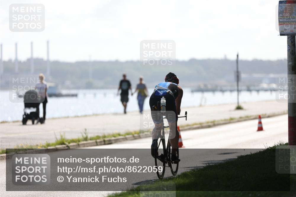 17.08.2025 - KN Förde Triathlon 2025 Yannick Fuchs http://msf.ph/oto/8622059 17.08.2025 11:04:03 Radfahren 281, 272, 283 meine-sportfotos.de