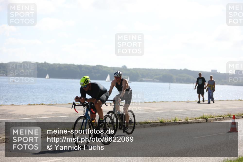 17.08.2025 - KN Förde Triathlon 2025 Yannick Fuchs http://msf.ph/oto/8622069 17.08.2025 11:04:29 Radfahren 273, 280, 287, 288, 303 meine-sportfotos.de