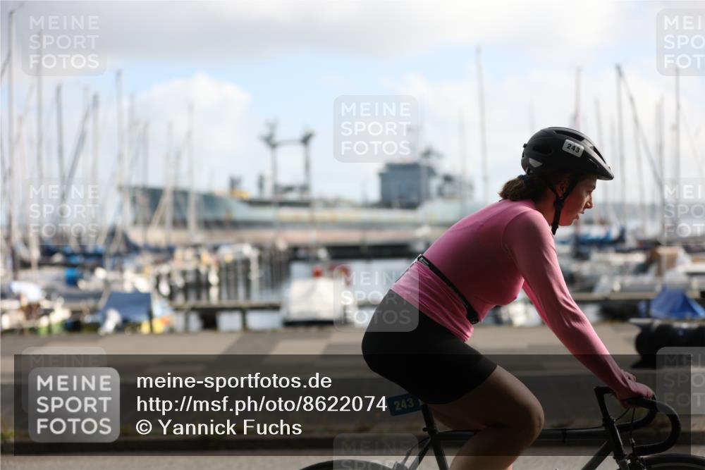 17.08.2025 - KN Förde Triathlon 2025 Yannick Fuchs http://msf.ph/oto/8622074 17.08.2025 09:46:04 Radfahren 121, 168, 243, 249, 115 meine-sportfotos.de