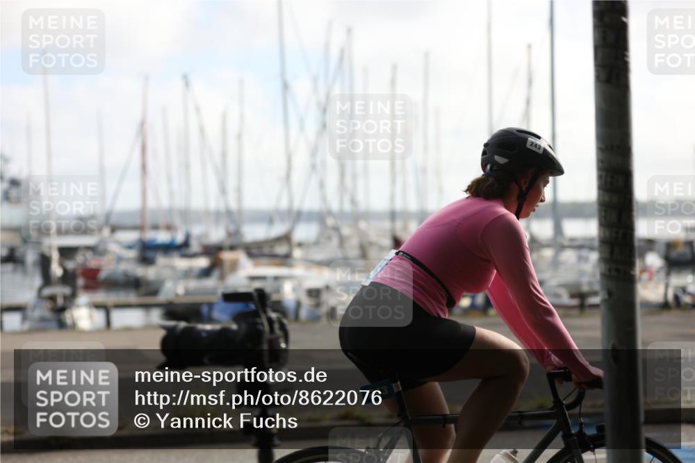 17.08.2025 - KN Förde Triathlon 2025 Yannick Fuchs http://msf.ph/oto/8622076 17.08.2025 09:46:05 Radfahren 121, 168, 243, 249 meine-sportfotos.de