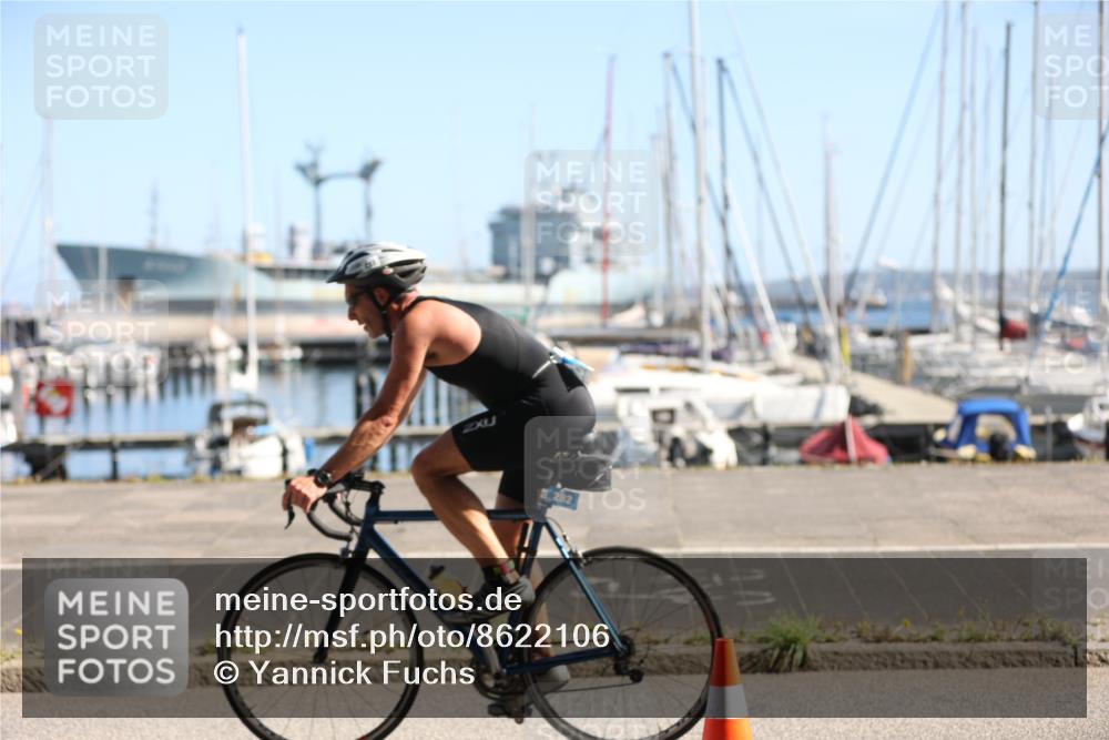17.08.2025 - KN Förde Triathlon 2025 Yannick Fuchs http://msf.ph/oto/8622106 17.08.2025 11:05:11 Radfahren 282, 284, 296, 307 meine-sportfotos.de