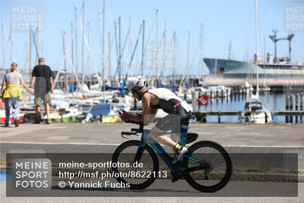 17.08.2025 - KN Förde Triathlon 2025 Yannick Fuchs http://msf.ph/oto/8622113 17.08.2025 11:05:14 Radfahren 282, 296, 307, 282, 284 meine-sportfotos.de
