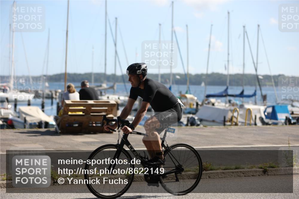 17.08.2025 - KN Förde Triathlon 2025 Yannick Fuchs http://msf.ph/oto/8622149 17.08.2025 11:06:35 Radfahren 309 meine-sportfotos.de