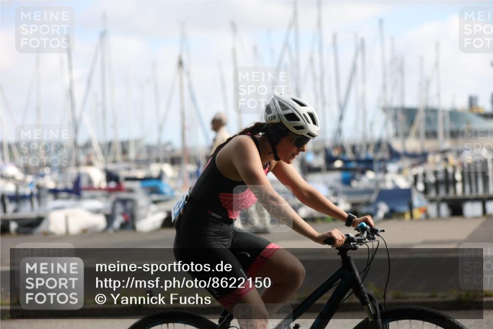 17.08.2025 - KN Förde Triathlon 2025 Yannick Fuchs http://msf.ph/oto/8622150 17.08.2025 09:46:35 Radfahren 101, 120, 150, 246, 194, 225 meine-sportfotos.de