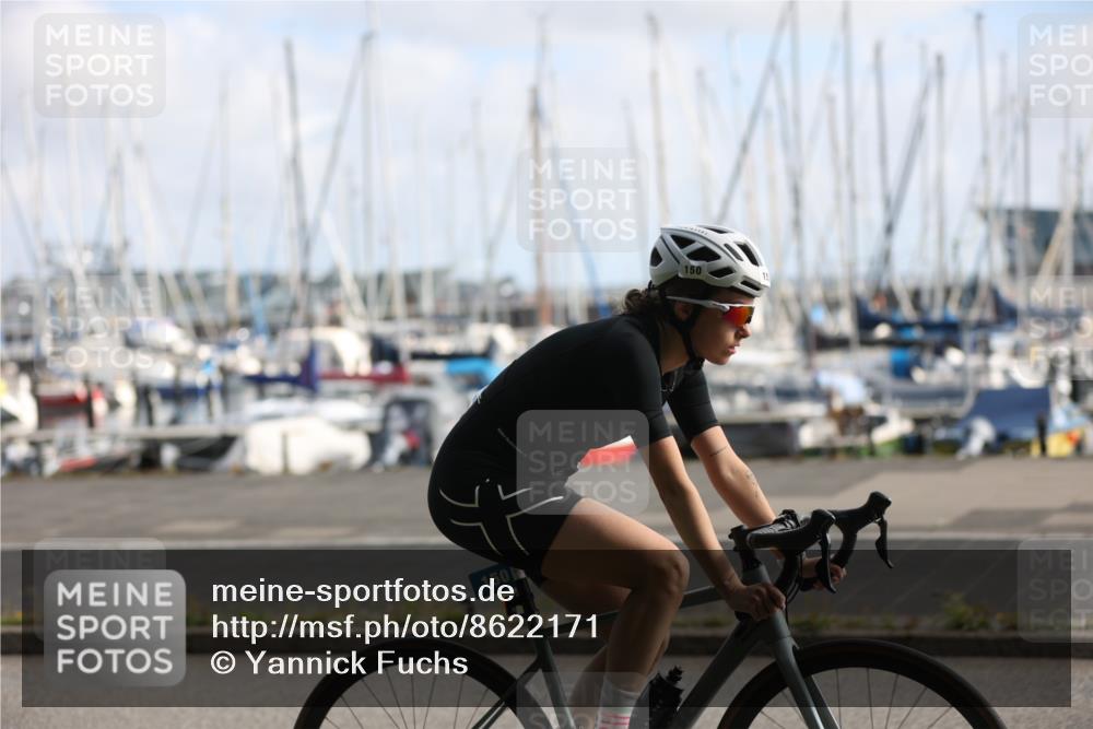 17.08.2025 - KN Förde Triathlon 2025 Yannick Fuchs http://msf.ph/oto/8622171 17.08.2025 09:46:43 Radfahren 116, 150, 101, 120, 246 meine-sportfotos.de