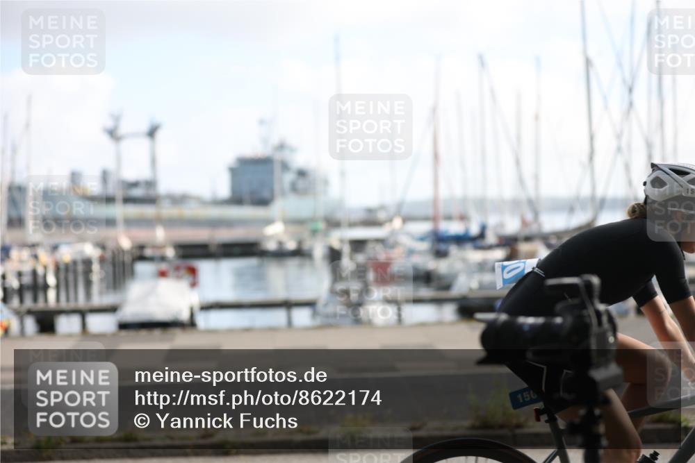 17.08.2025 - KN Förde Triathlon 2025 Yannick Fuchs http://msf.ph/oto/8622174 17.08.2025 09:46:43 Radfahren 116, 150, 101, 120, 246 meine-sportfotos.de