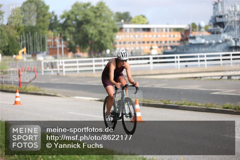 17.08.2025 - KN Förde Triathlon 2025 Yannick Fuchs http://msf.ph/oto/8622177 17.08.2025 09:46:52 Radfahren 116, 143, 166 meine-sportfotos.de