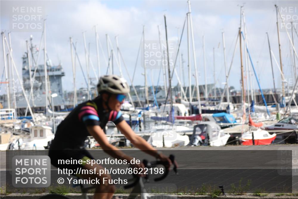 17.08.2025 - KN Förde Triathlon 2025 Yannick Fuchs http://msf.ph/oto/8622198 17.08.2025 09:46:56 Radfahren 143, 166, 116 meine-sportfotos.de