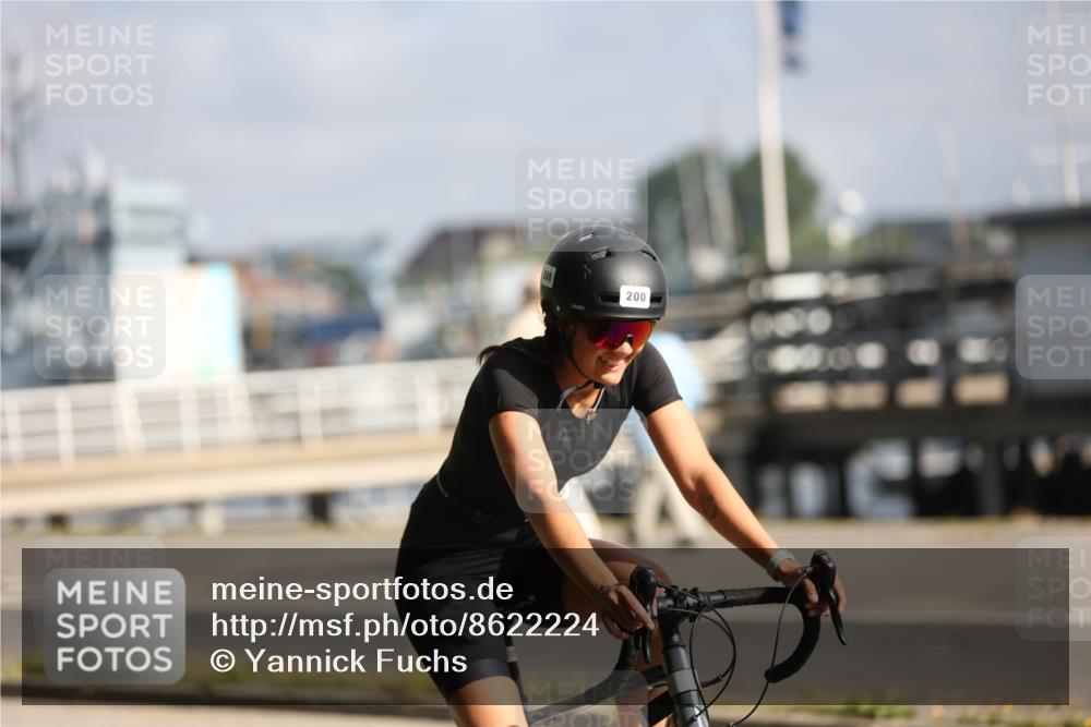 17.08.2025 - KN Förde Triathlon 2025 Yannick Fuchs http://msf.ph/oto/8622224 17.08.2025 09:47:07 Radfahren 164, 200, 143 meine-sportfotos.de