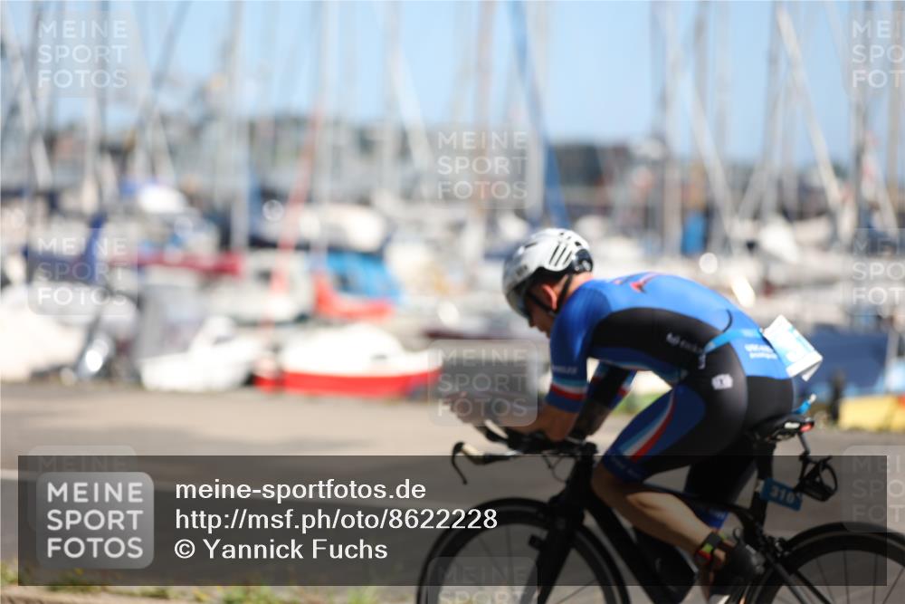 17.08.2025 - KN Förde Triathlon 2025 Yannick Fuchs http://msf.ph/oto/8622228 17.08.2025 11:07:50 Radfahren 316, 310, 312 meine-sportfotos.de