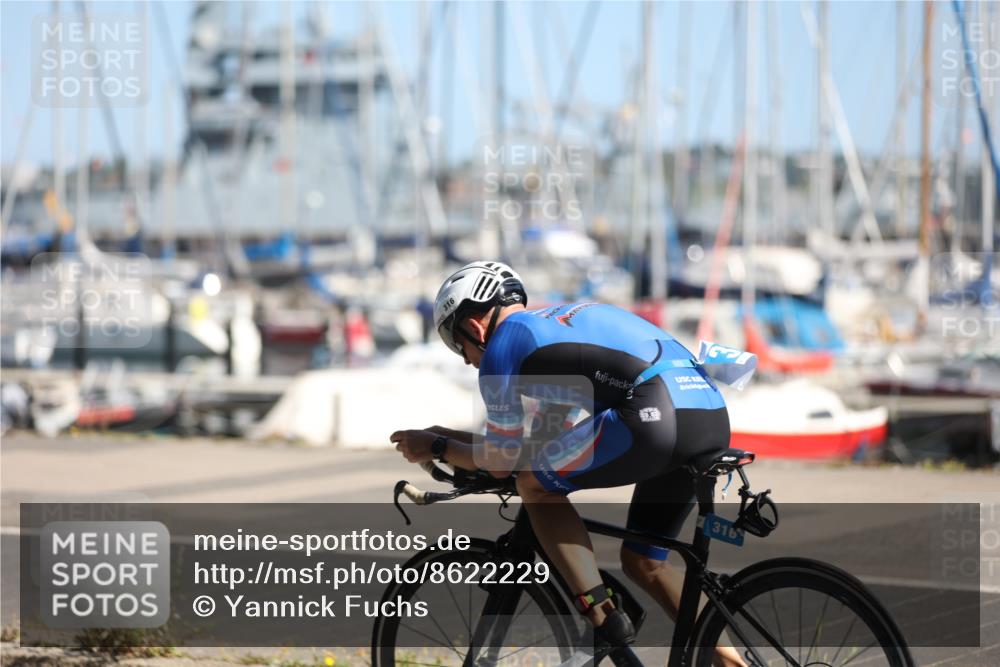 17.08.2025 - KN Förde Triathlon 2025 Yannick Fuchs http://msf.ph/oto/8622229 17.08.2025 11:07:50 Radfahren 316, 310, 312 meine-sportfotos.de