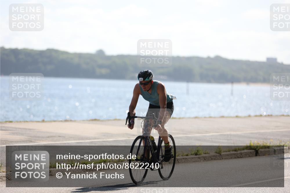 17.08.2025 - KN Förde Triathlon 2025 Yannick Fuchs http://msf.ph/oto/8622240 17.08.2025 11:08:13 Radfahren 266, 302, 318, 340, 299, 309 meine-sportfotos.de