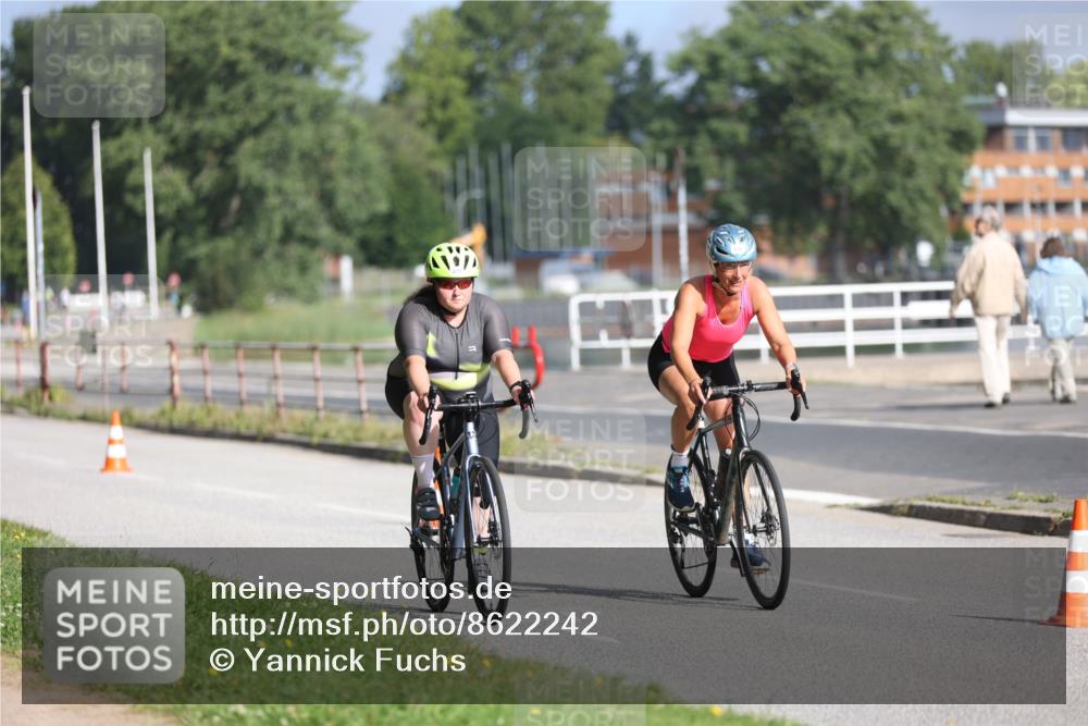 17.08.2025 - KN Förde Triathlon 2025 Yannick Fuchs http://msf.ph/oto/8622242 17.08.2025 09:47:25 Radfahren 135, 177, 187, 231, 238 meine-sportfotos.de
