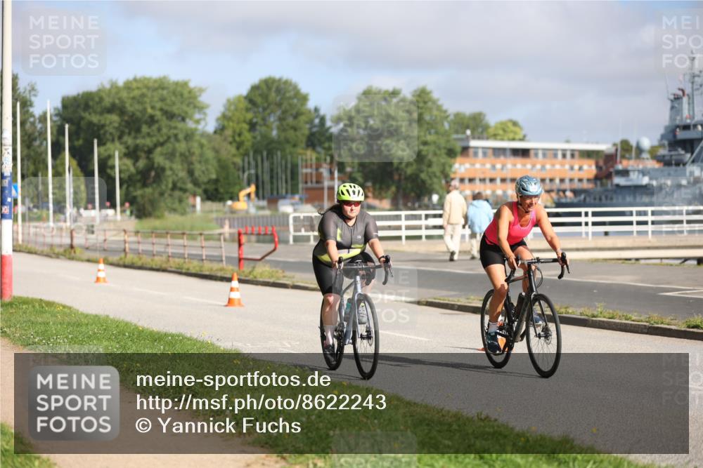 17.08.2025 - KN Förde Triathlon 2025 Yannick Fuchs http://msf.ph/oto/8622243 17.08.2025 09:47:26 Radfahren 135, 177, 187, 231, 238 meine-sportfotos.de