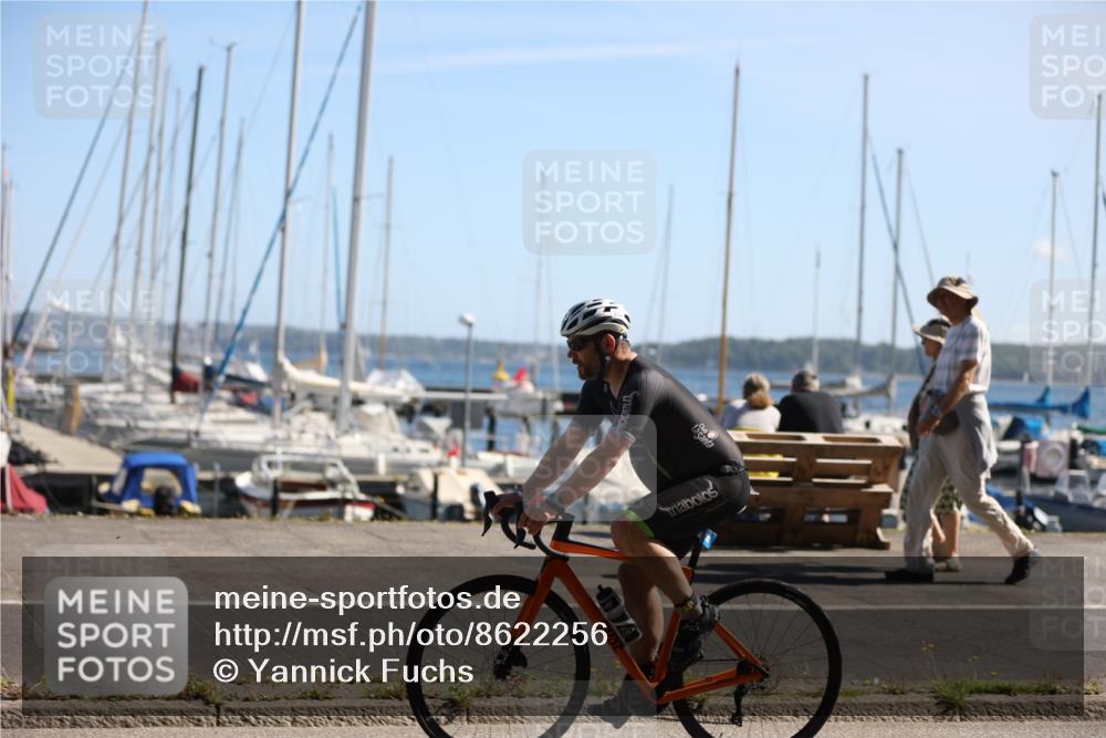 17.08.2025 - KN Förde Triathlon 2025 Yannick Fuchs http://msf.ph/oto/8622256 17.08.2025 11:08:16 Radfahren 266, 302, 318, 340, 309 meine-sportfotos.de