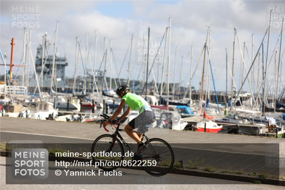17.08.2025 - KN Förde Triathlon 2025 Yannick Fuchs http://msf.ph/oto/8622259 17.08.2025 09:47:30 Radfahren 115, 177, 187, 231, 135, 187, 238 meine-sportfotos.de