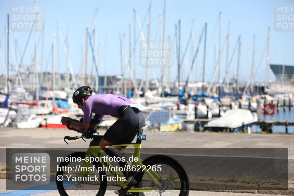 17.08.2025 - KN Förde Triathlon 2025 Yannick Fuchs http://msf.ph/oto/8622265 17.08.2025 11:08:18 Radfahren 266, 302, 318, 325, 340 meine-sportfotos.de