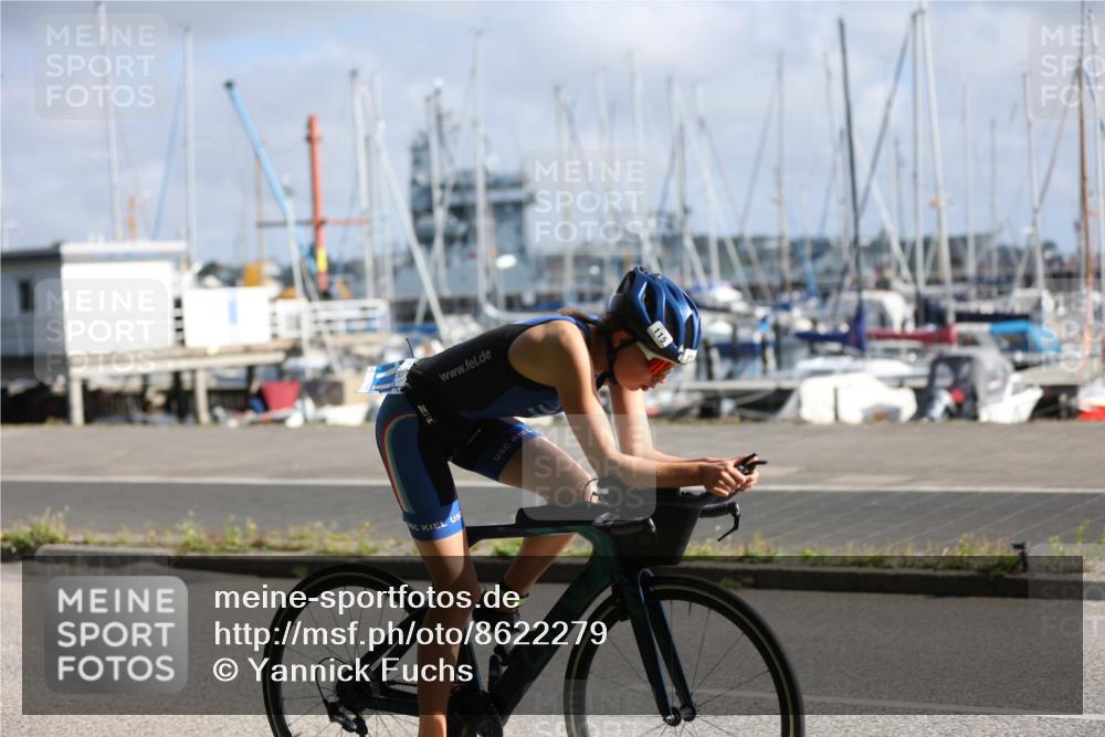 17.08.2025 - KN Förde Triathlon 2025 Yannick Fuchs http://msf.ph/oto/8622279 17.08.2025 09:47:38 Radfahren 115, 121, 139, 140, 173, 185, 177, 231 meine-sportfotos.de