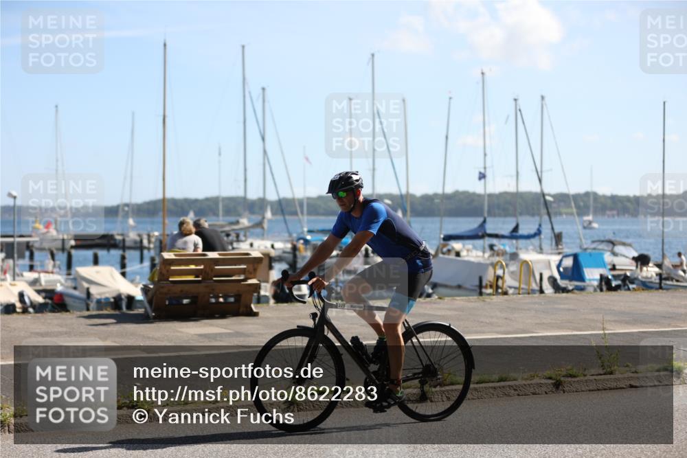 17.08.2025 - KN Förde Triathlon 2025 Yannick Fuchs http://msf.ph/oto/8622283 17.08.2025 11:08:27 Radfahren 325, 318 meine-sportfotos.de
