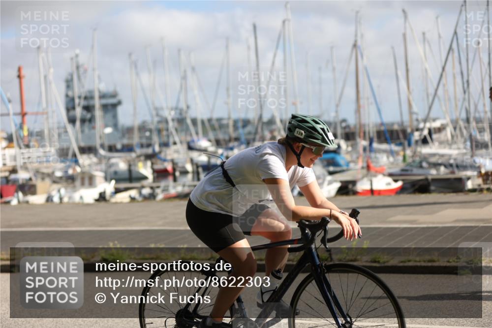 17.08.2025 - KN Förde Triathlon 2025 Yannick Fuchs http://msf.ph/oto/8622303 17.08.2025 09:47:47 Radfahren 118, 121, 139, 173, 185, 248, 121, 140, 185 meine-sportfotos.de