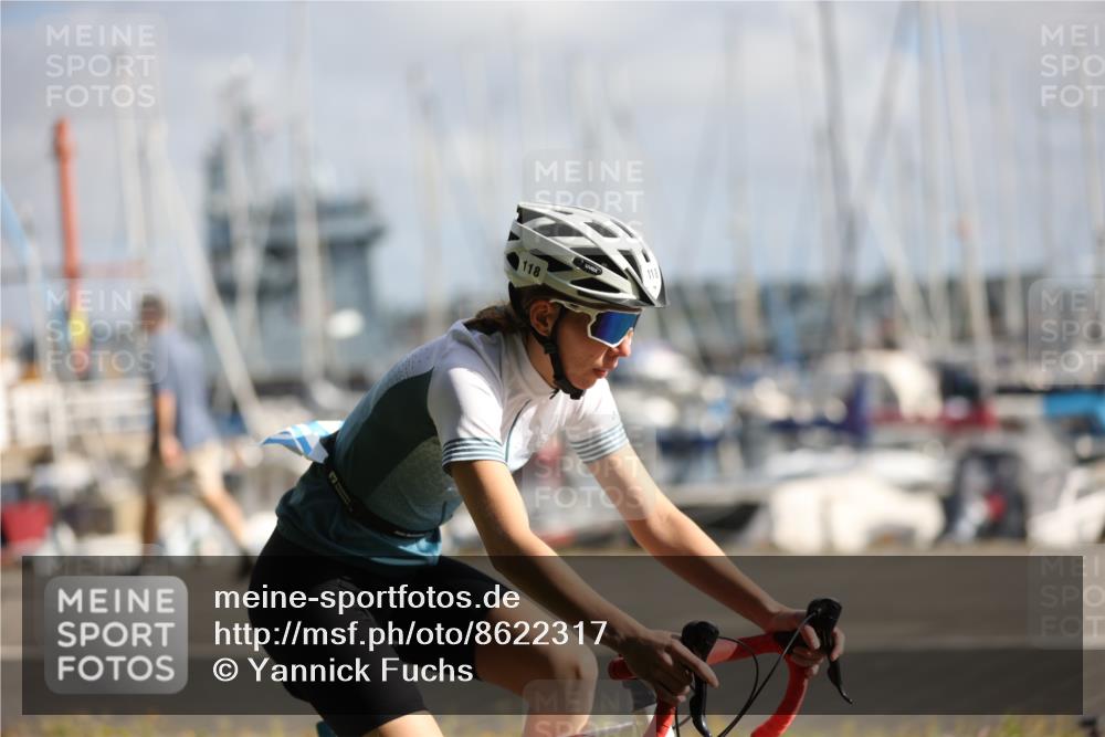 17.08.2025 - KN Förde Triathlon 2025 Yannick Fuchs http://msf.ph/oto/8622317 17.08.2025 09:47:53 Radfahren 118, 248, 251, 121, 139, 173, 185 meine-sportfotos.de