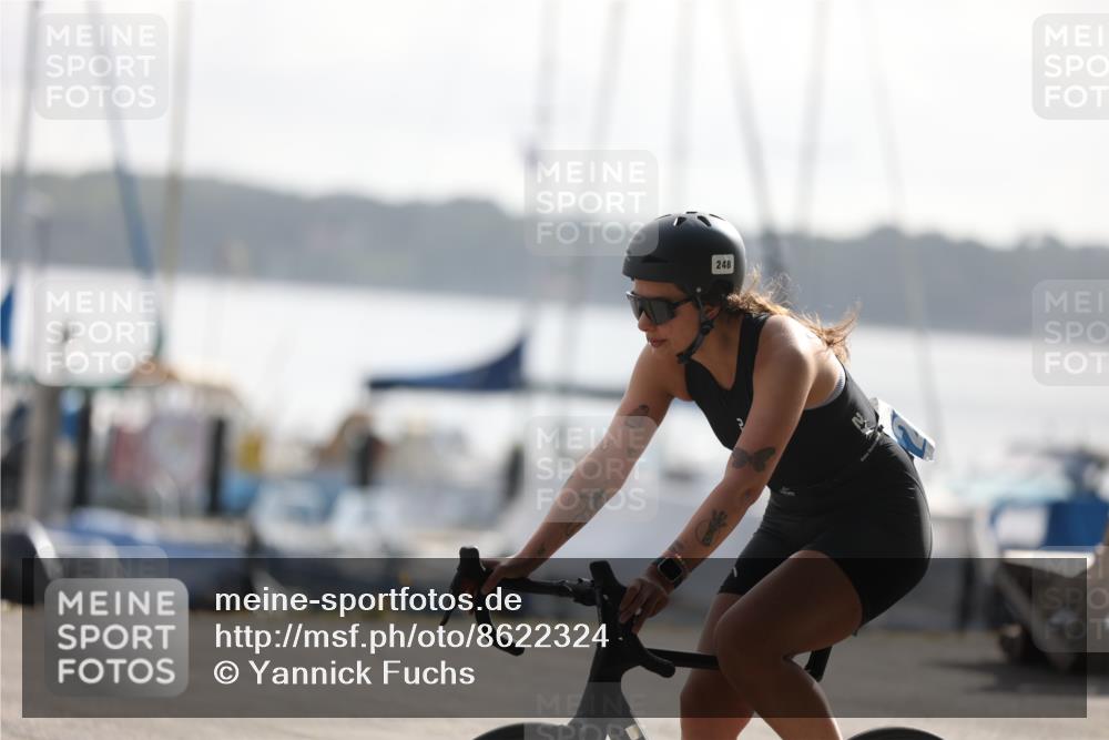 17.08.2025 - KN Förde Triathlon 2025 Yannick Fuchs http://msf.ph/oto/8622324 17.08.2025 09:47:56 Radfahren 248, 251, 118 meine-sportfotos.de