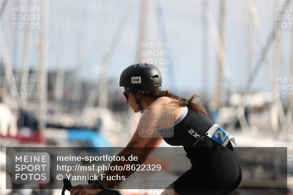17.08.2025 - KN Förde Triathlon 2025 Yannick Fuchs http://msf.ph/oto/8622329 17.08.2025 09:47:57 Radfahren 248, 251, 118 meine-sportfotos.de