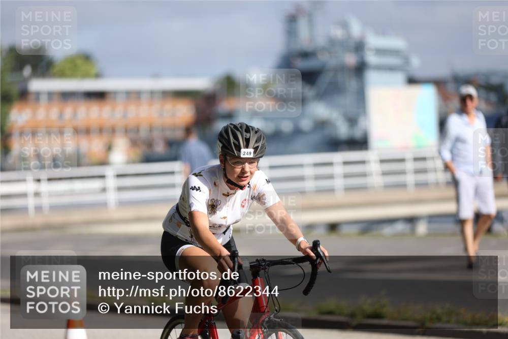 17.08.2025 - KN Förde Triathlon 2025 Yannick Fuchs http://msf.ph/oto/8622344 17.08.2025 09:48:07 Radfahren 109, 113, 142, 144, 180, 249, 251 meine-sportfotos.de