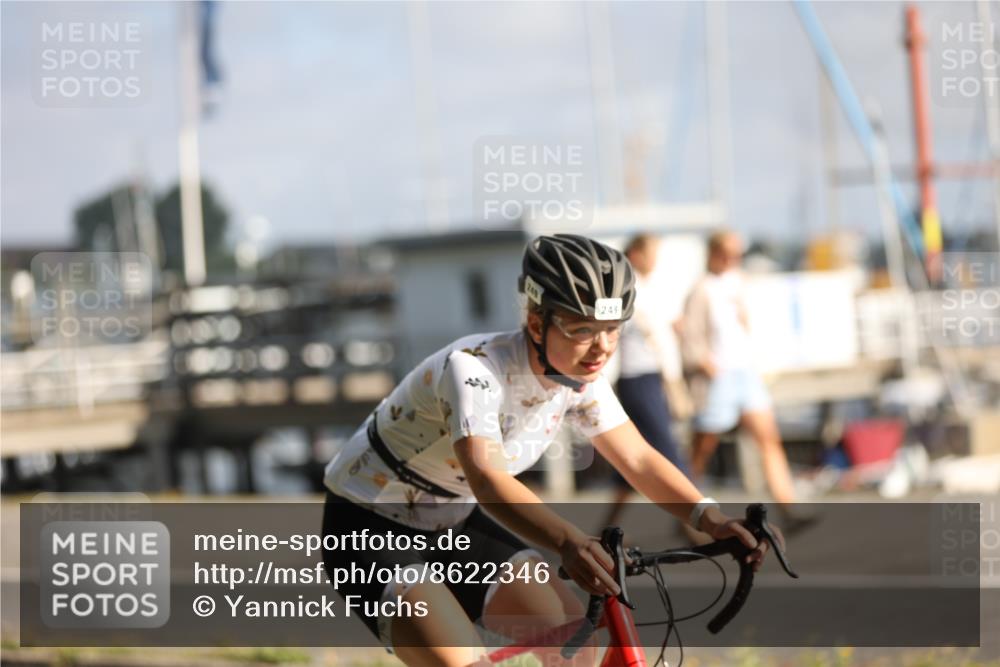 17.08.2025 - KN Förde Triathlon 2025 Yannick Fuchs http://msf.ph/oto/8622346 17.08.2025 09:48:07 Radfahren 109, 113, 142, 144, 180, 249, 251 meine-sportfotos.de