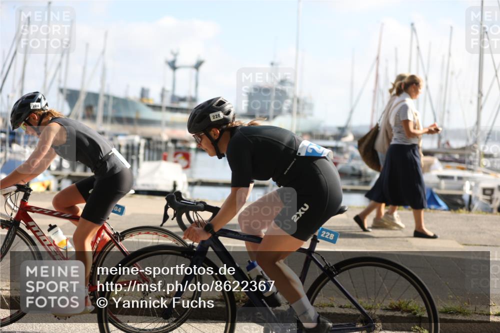17.08.2025 - KN Förde Triathlon 2025 Yannick Fuchs http://msf.ph/oto/8622367 17.08.2025 09:48:19 Radfahren 113, 204, 228, 109, 113, 142, 144, 180 meine-sportfotos.de