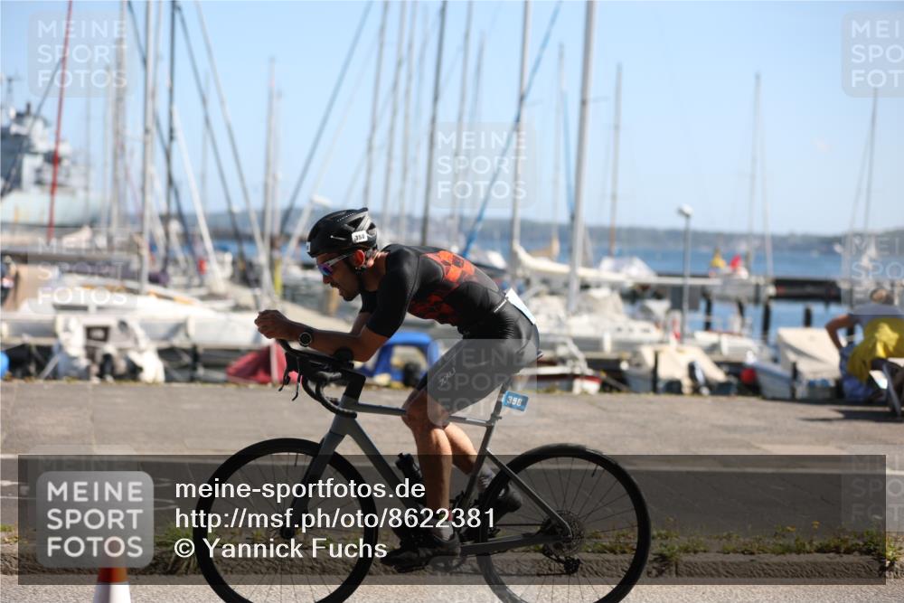 17.08.2025 - KN Förde Triathlon 2025 Yannick Fuchs http://msf.ph/oto/8622381 17.08.2025 11:09:23 Radfahren 279, 312, 316, 358, 608, 279, 319 meine-sportfotos.de