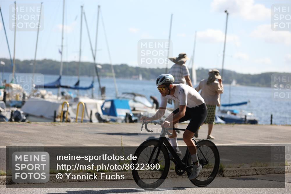 17.08.2025 - KN Förde Triathlon 2025 Yannick Fuchs http://msf.ph/oto/8622390 17.08.2025 11:09:27 Radfahren 266, 312, 316, 331, 608, 279, 312, 358 meine-sportfotos.de
