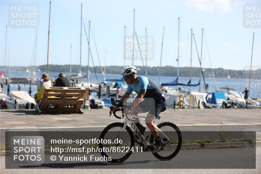 17.08.2025 - KN Förde Triathlon 2025 Yannick Fuchs http://msf.ph/oto/8622411 17.08.2025 11:09:33 Radfahren 266, 316, 331, 604, 607, 633, 312, 608 meine-sportfotos.de