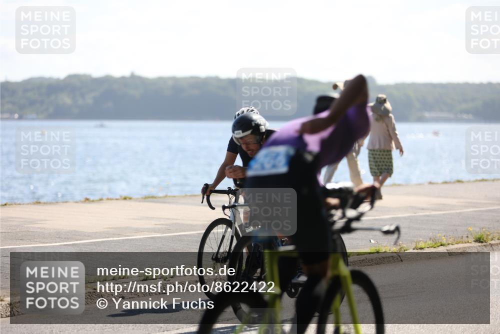 17.08.2025 - KN Förde Triathlon 2025 Yannick Fuchs http://msf.ph/oto/8622422 17.08.2025 11:09:38 Radfahren 266, 604, 607, 633, 316, 331 meine-sportfotos.de