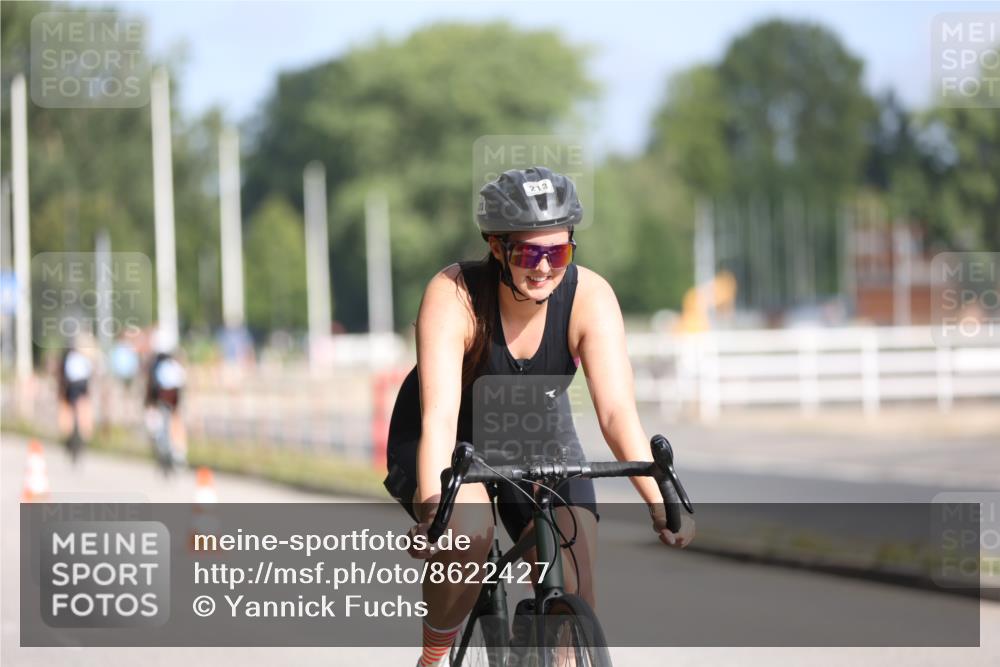 17.08.2025 - KN Förde Triathlon 2025 Yannick Fuchs http://msf.ph/oto/8622427 17.08.2025 09:48:44 Radfahren 189, 213, 106, 159 meine-sportfotos.de