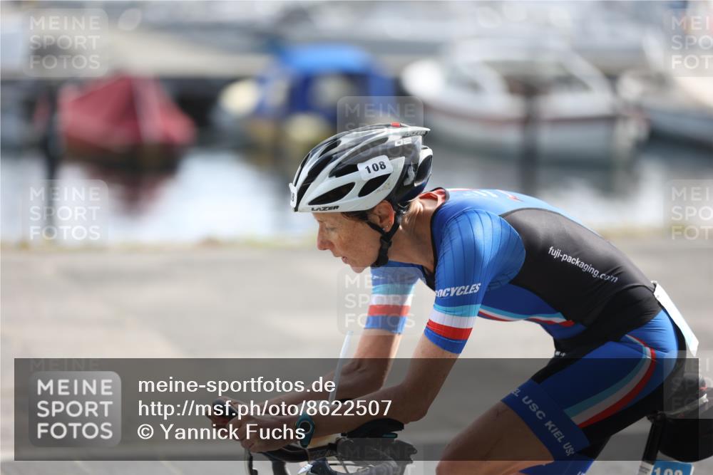 17.08.2025 - KN Förde Triathlon 2025 Yannick Fuchs http://msf.ph/oto/8622507 17.08.2025 09:49:24 Radfahren 108, 153, 158, 173, 177, 179, 181, 185, 240 meine-sportfotos.de