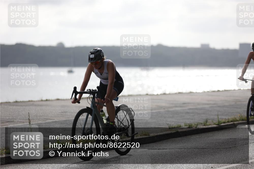 17.08.2025 - KN Förde Triathlon 2025 Yannick Fuchs http://msf.ph/oto/8622520 17.08.2025 09:49:31 Radfahren 110, 140, 153, 158, 173, 179, 181, 185, 240, 241, 108, 173, 177 meine-sportfotos.de