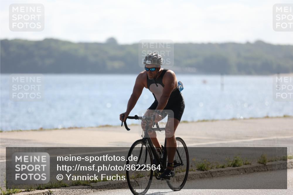 17.08.2025 - KN Förde Triathlon 2025 Yannick Fuchs http://msf.ph/oto/8622564 17.08.2025 11:10:28 Radfahren 264, 311, 327, 343, 270, 320, 321, 602, 603, 605, 615 meine-sportfotos.de