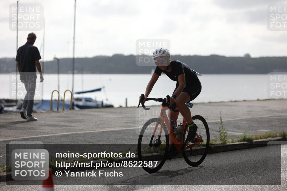 17.08.2025 - KN Förde Triathlon 2025 Yannick Fuchs http://msf.ph/oto/8622587 17.08.2025 09:50:19 Radfahren 106, 117, 231 meine-sportfotos.de