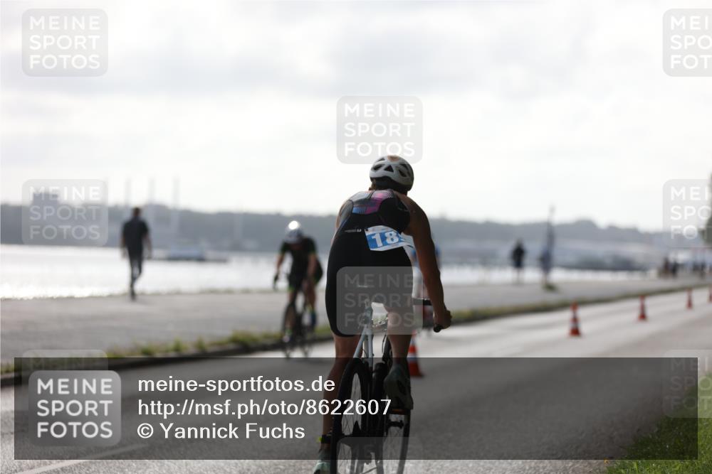 17.08.2025 - KN Förde Triathlon 2025 Yannick Fuchs http://msf.ph/oto/8622607 17.08.2025 09:50:39 Radfahren 103, 114, 159, 160, 169, 189, 149, 189 meine-sportfotos.de