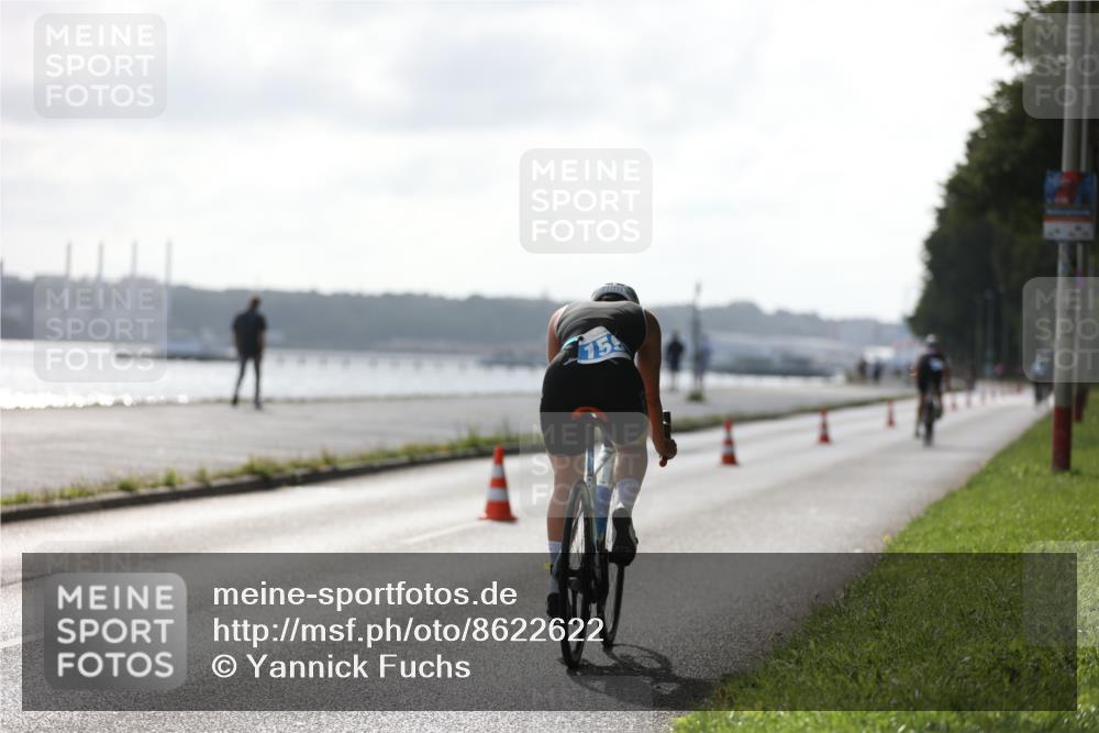 17.08.2025 - KN Förde Triathlon 2025 Yannick Fuchs http://msf.ph/oto/8622622 17.08.2025 09:50:44 Radfahren 103, 114, 160, 169, 159, 189 meine-sportfotos.de