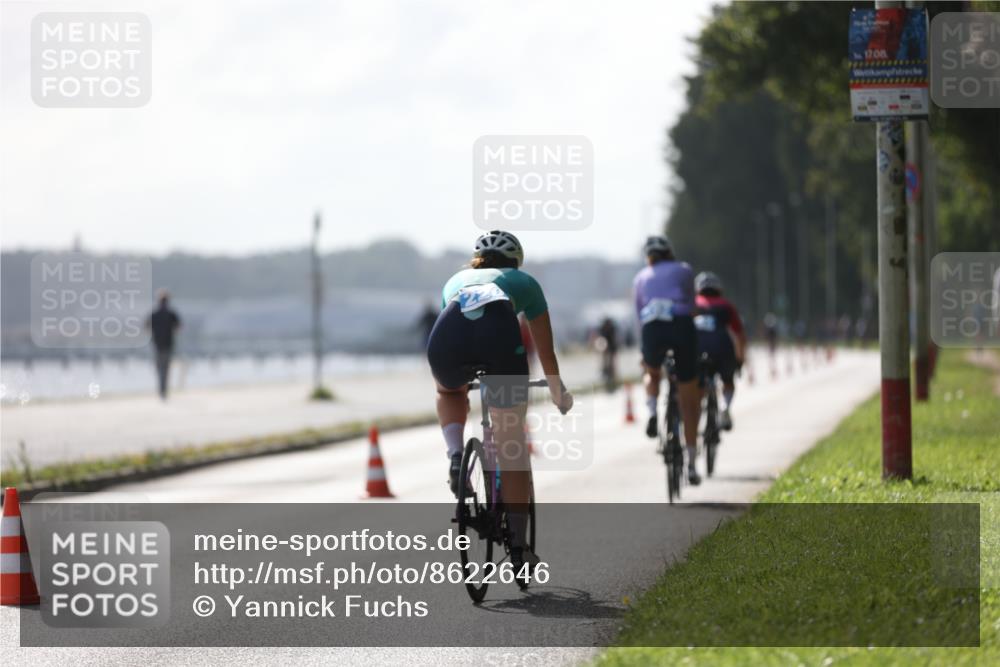 17.08.2025 - KN Förde Triathlon 2025 Yannick Fuchs http://msf.ph/oto/8622646 17.08.2025 09:51:07 Radfahren 108, 161, 250, 133, 137, 192, 220 meine-sportfotos.de
